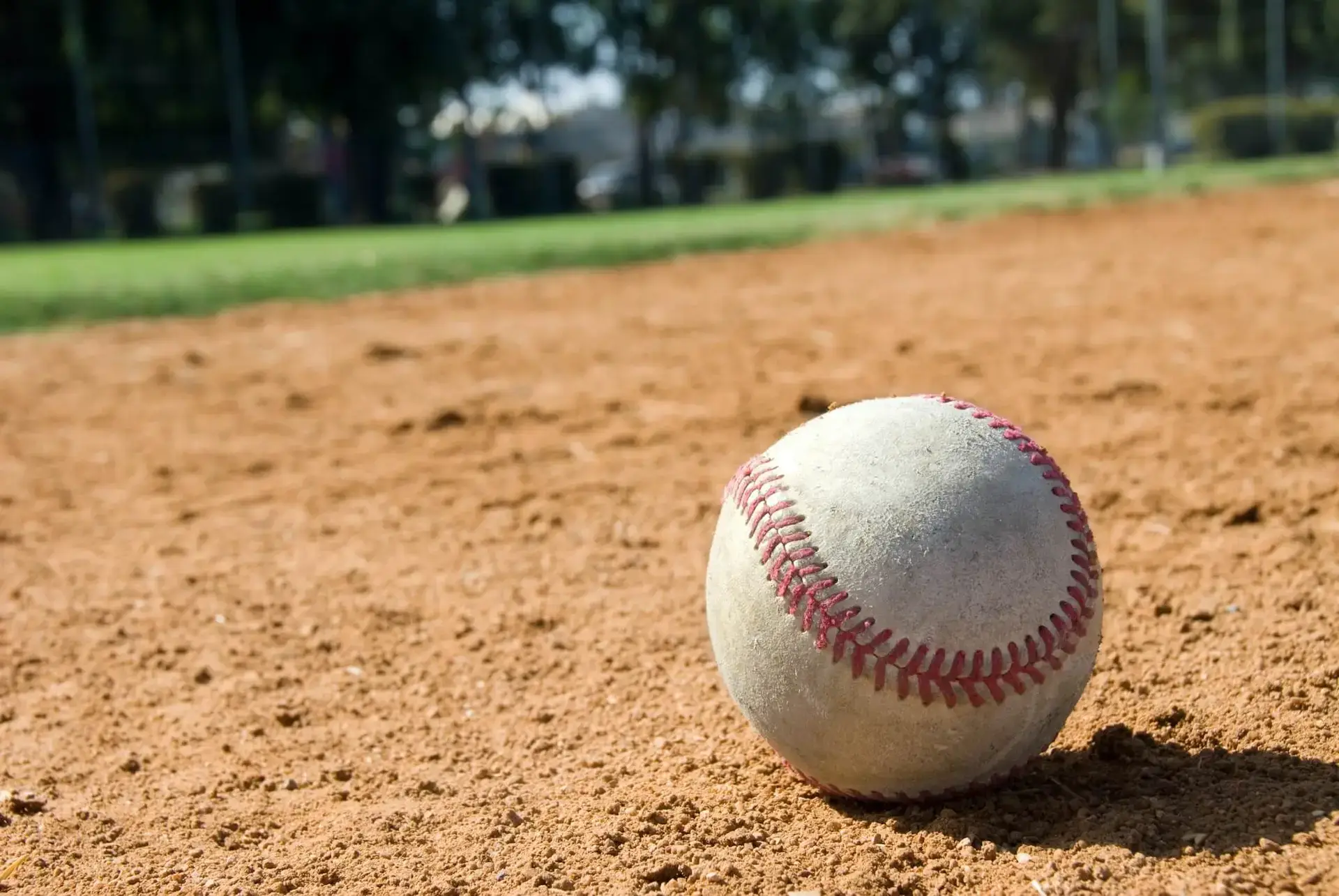 Baseball and field