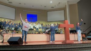 OneVoice Honor Choir performs in a church